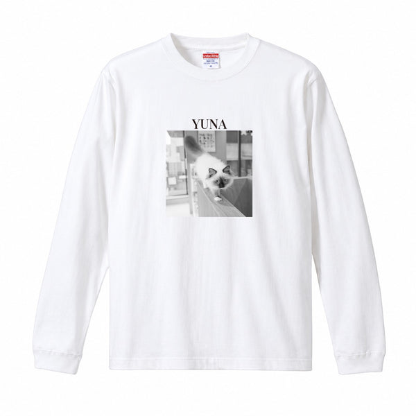 ユナ コットンロングTシャツ