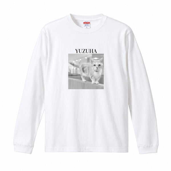 柚葉 コットンロングTシャツ