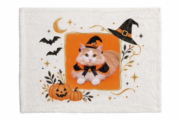 アメリー ハロウィン限定ふわふわブランケット（S）