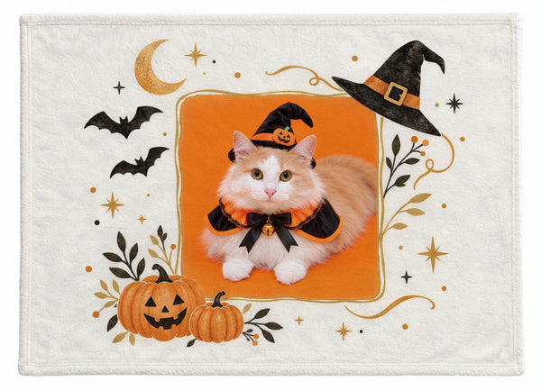 アメリー ハロウィン限定ふわふわブランケット（M）