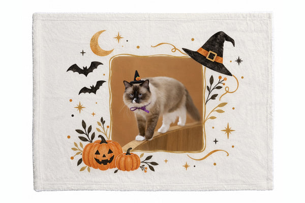 あんみつ ハロウィン限定ふわふわブランケット(S)
