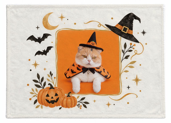 あんず ハロウィン限定ふわふわブランケット(M)