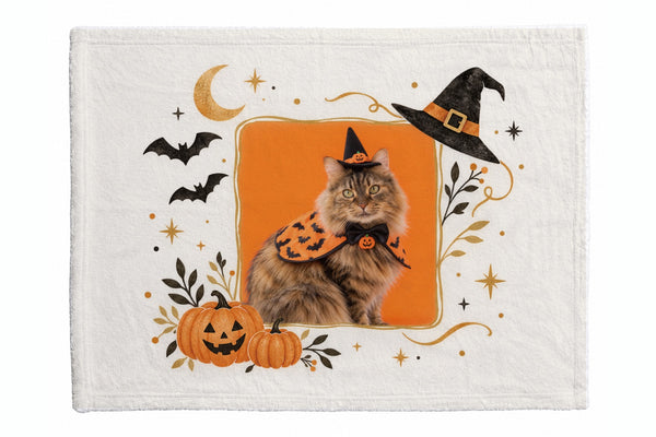 あずき ハロウィン限定ふわふわブランケット（S）