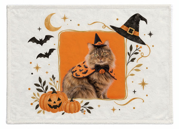 あずき ハロウィン限定ふわふわブランケット（M）
