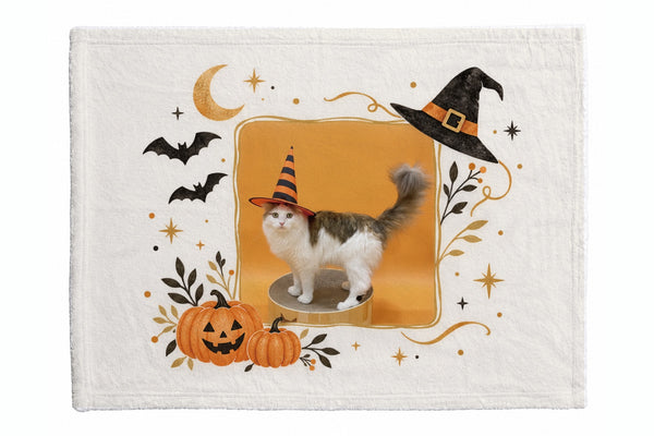バジル ハロウィン限定ふわふわブランケット(S)