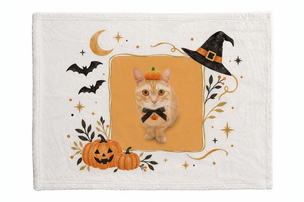 チャッキー ハロウィン限定ふわふわブランケット（S）
