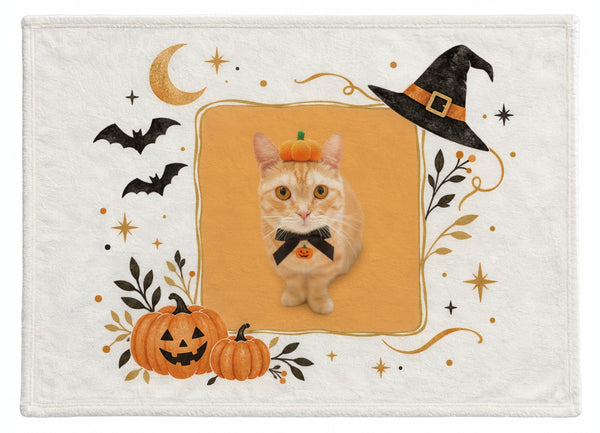 チャッキー ハロウィン限定ふわふわブランケット(M)