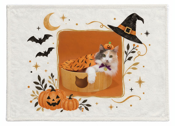 エレノア ハロウィン限定ふわふわブランケット(M)
