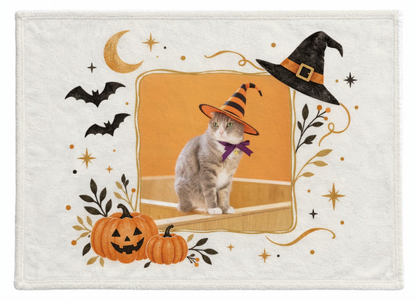 ふぶき ハロウィン限定ふわふわブランケット(M)