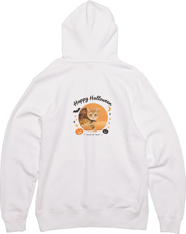 ふみ ハロウィン限定フードジップパーカー
