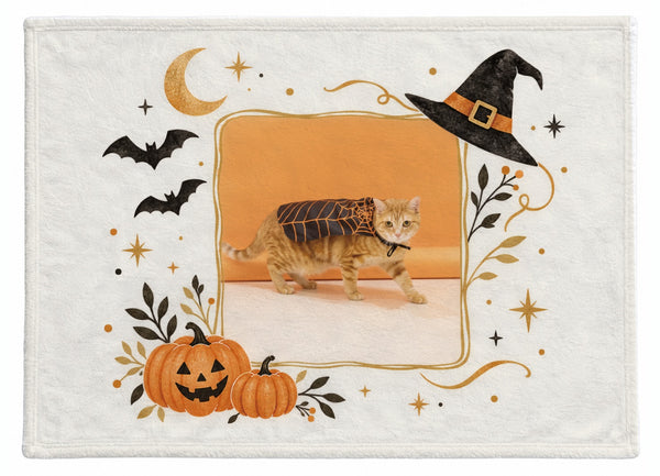 ふみ ハロウィン限定ふわふわブランケット(M)