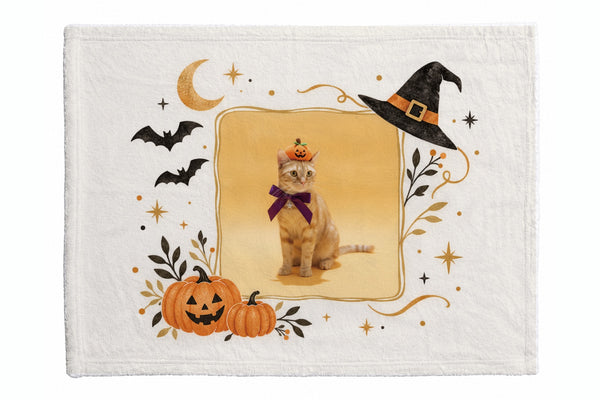 ふたば ハロウィン限定ふわふわブランケット(S)