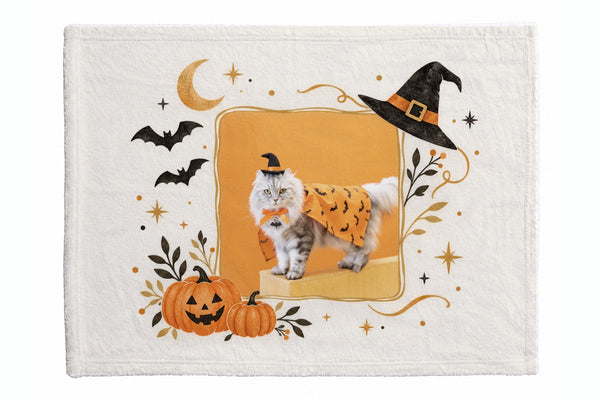 げん ハロウィン限定ふわふわブランケット(S)