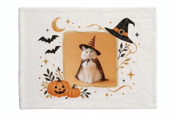 はちこ ハロウィン限定ふわふわブランケット(S)