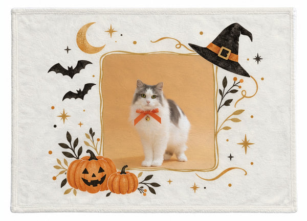 ひめは ハロウィン限定ふわふわブランケット(M)