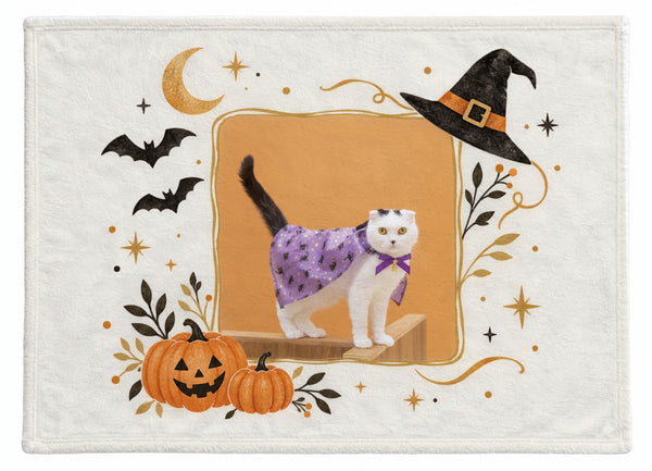 ヒスイ ハロウィン限定ふわふわブランケット（M）