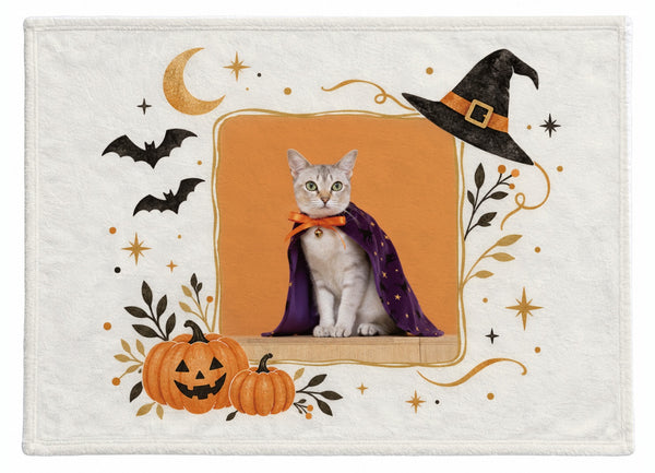 いくは ハロウィン限定ふわふわブランケット（M）
