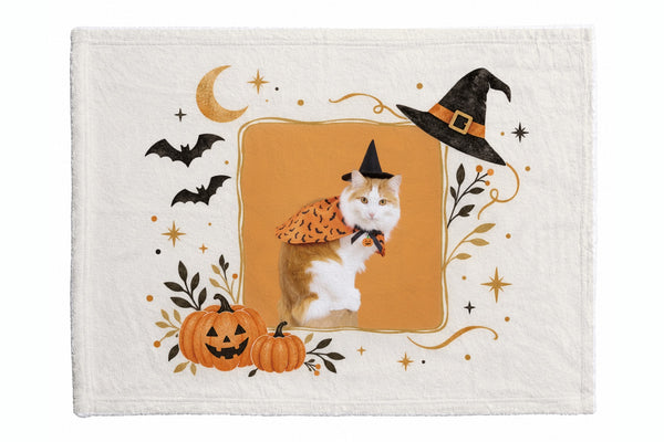 いなり ハロウィン限定ふわふわブランケット(S)
