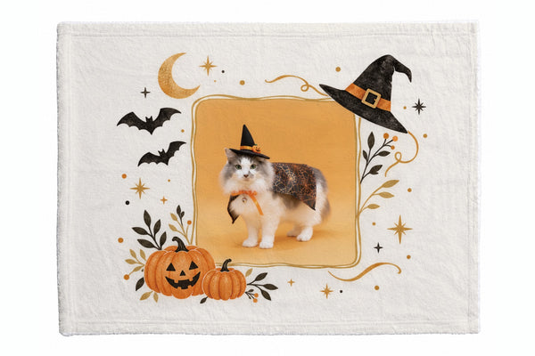 カイ ハロウィン限定ふわふわブランケット(S)