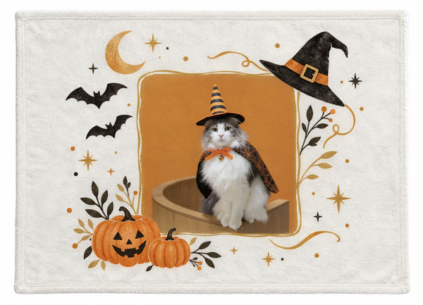 キビ ハロウィン限定ふわふわブランケット(M)