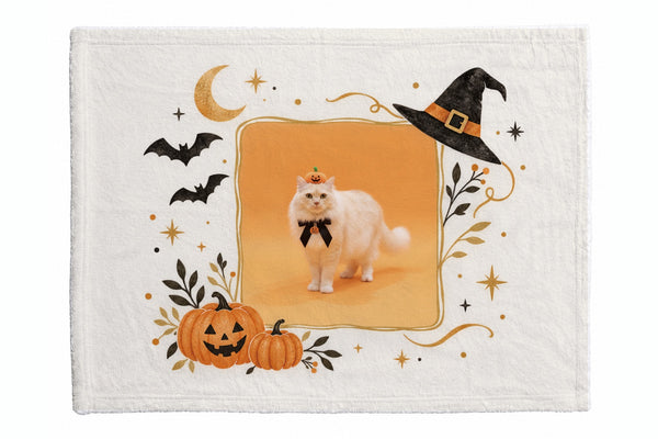 きなり ハロウィン限定ふわふわブランケット(S)