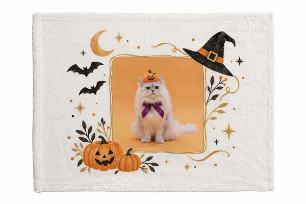 きぬ ハロウィン限定ふわふわブランケット(S)