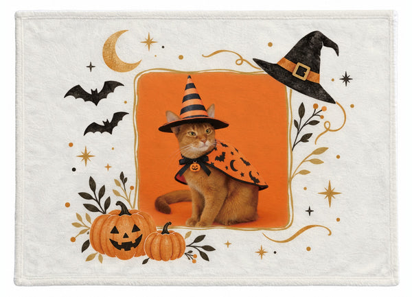 こなつ ハロウィン限定ふわふわブランケット(M)