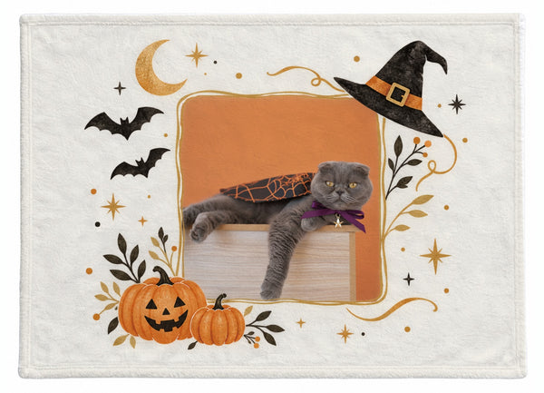コウメ ハロウィン限定ふわふわブランケット(M)