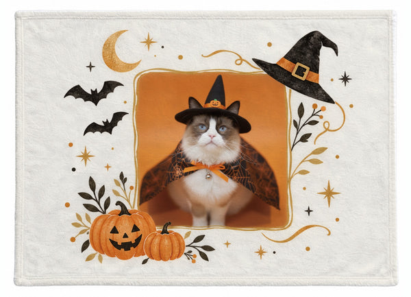 ラズワード ハロウィン限定ふわふわブランケット（M）