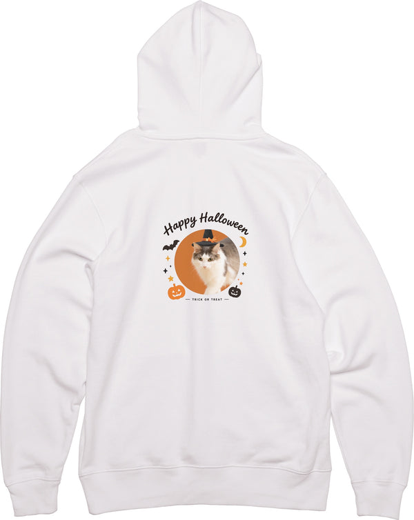 リース ハロウィン限定フードジップパーカー