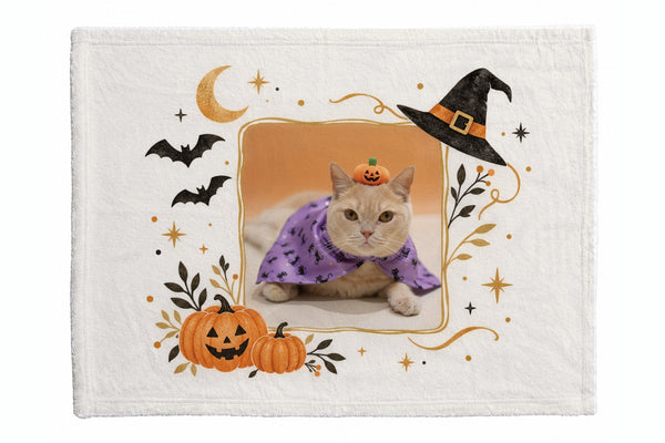 まめのすけ ハロウィン限定ふわふわブランケット(S)