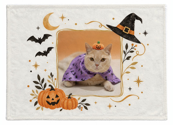 まめのすけ ハロウィン限定ふわふわブランケット(M)