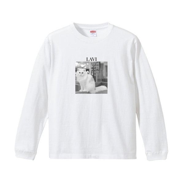 ラヴィ コットンロングTシャツ