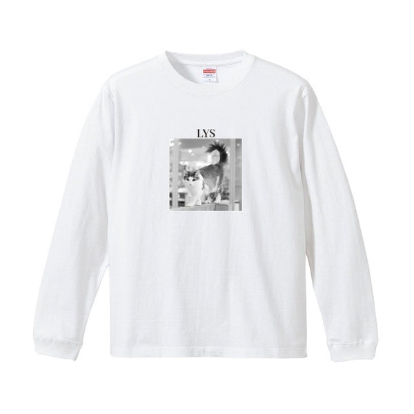 リース コットンロングTシャツ