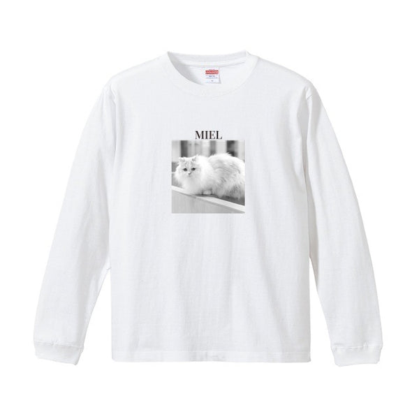 ミエル コットンロングTシャツ