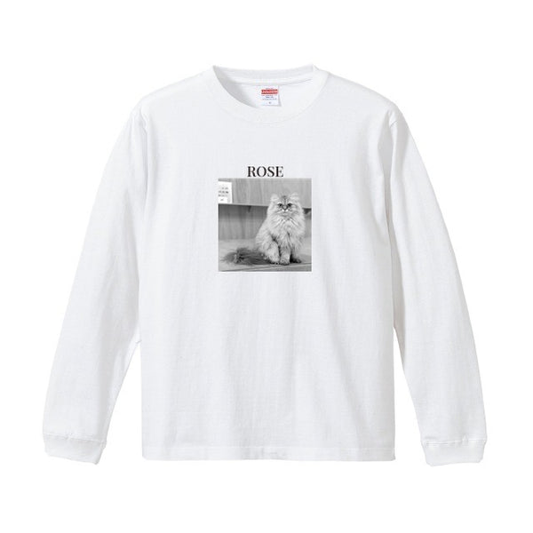 ロゼ コットンロングTシャツ