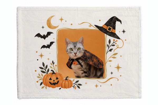 ミーシャ ハロウィン限定ふわふわブランケット（S）