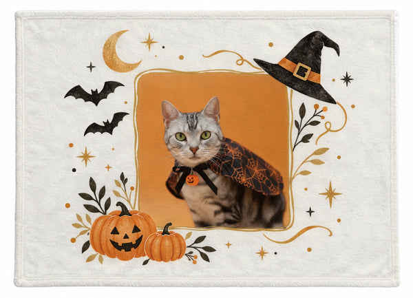 ミーシャ ハロウィン限定ふわふわブランケット（M）