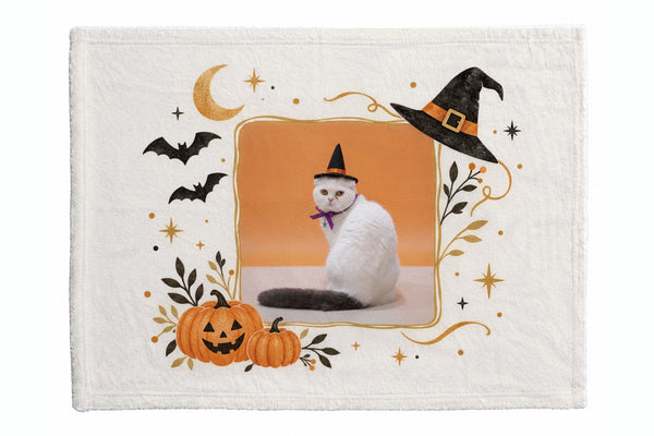 もち ハロウィン限定ふわふわブランケット(S)