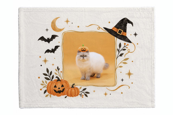 モコ ハロウィン限定ふわふわブランケット（S）