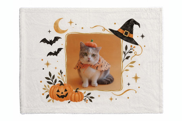 桃花 ハロウィン限定ふわふわブランケット（S）