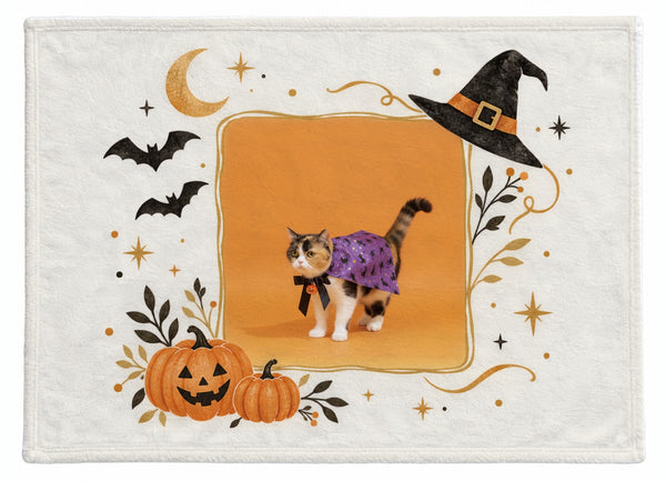 なでしこ ハロウィン限定ふわふわブランケット(M)