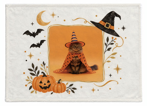 ノエ ハロウィン限定ふわふわブランケット（M）