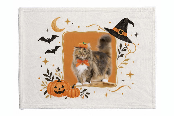 おこげ ハロウィン限定ふわふわブランケット（S）