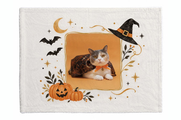 おもち ハロウィン限定ふわふわブランケット（S）