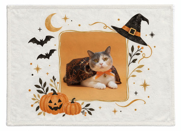 おもち ハロウィン限定ふわふわブランケット(M)