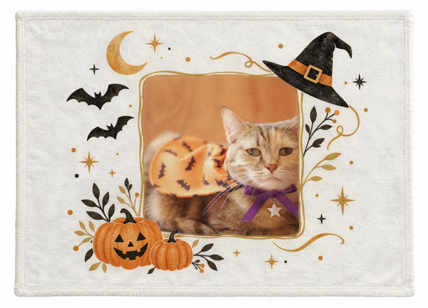 パッチ ハロウィン限定ふわふわブランケット(M)