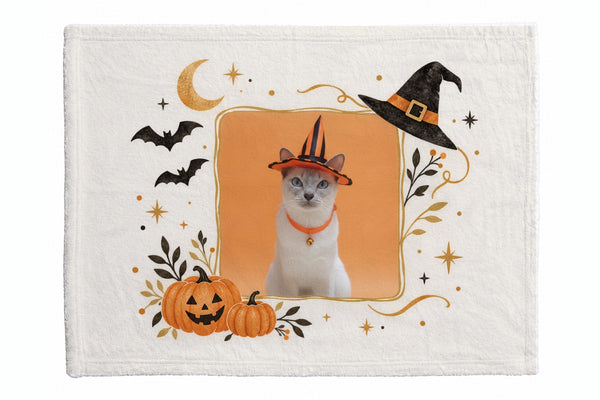 パール ハロウィン限定ふわふわブランケット（S）