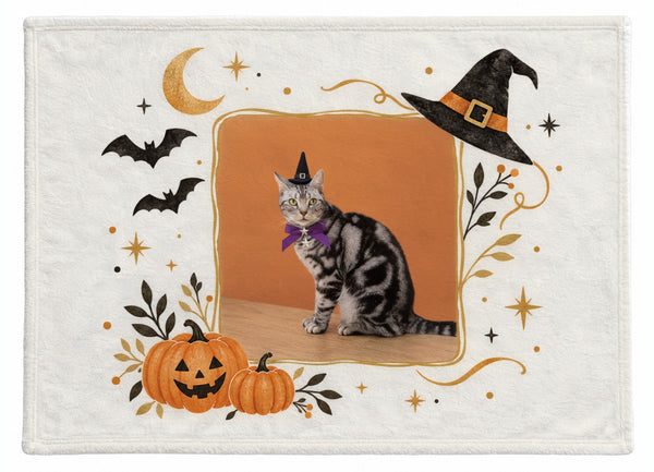 らいと ハロウィン限定ふわふわブランケット(M)