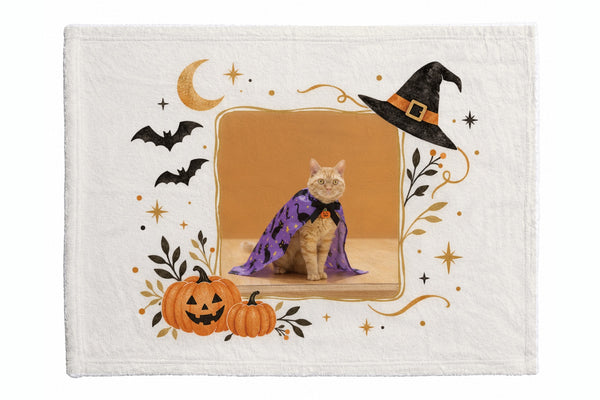 烈 ハロウィン限定ふわふわブランケット（S）